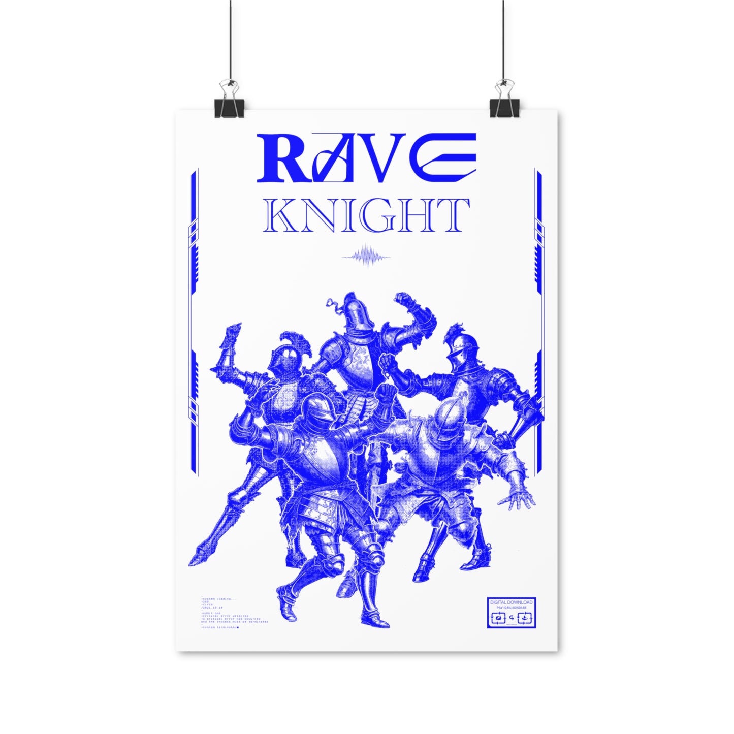 RAVE KNIGHT ® | POSTER |