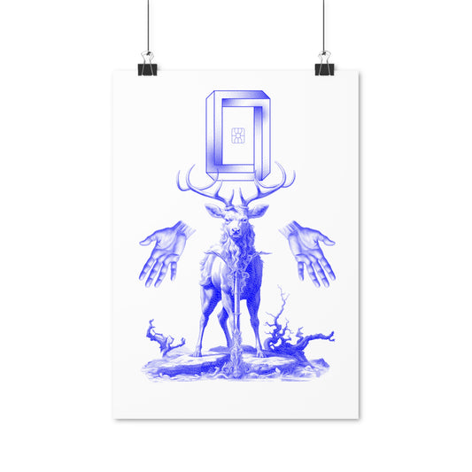 Living Room Wall Art | Deer Wall Prints | DOLOR EXTRA