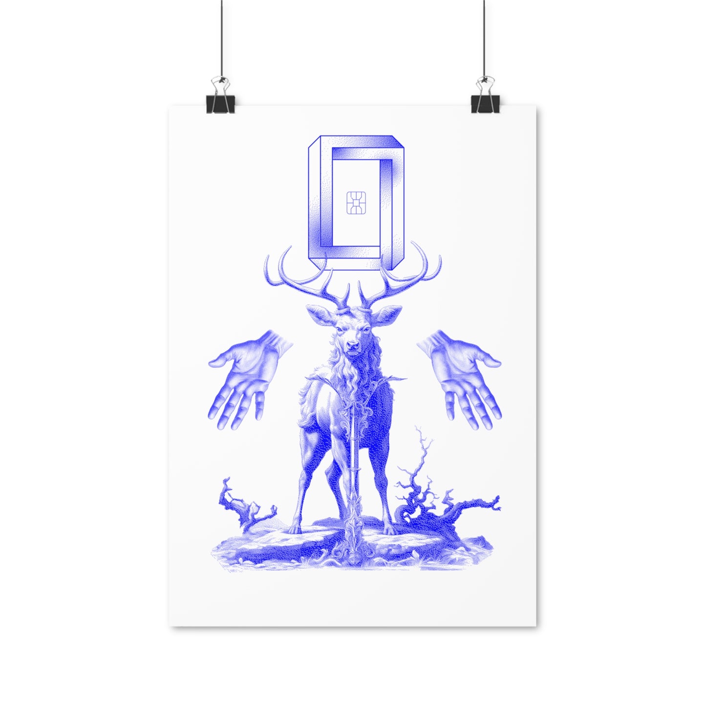 Living Room Wall Art | Deer Wall Prints | DOLOR EXTRA